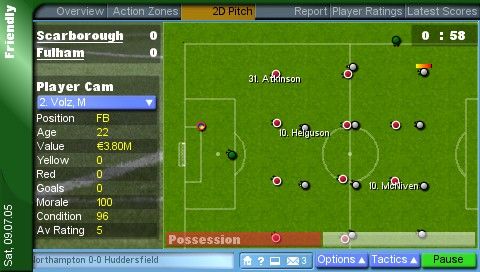 Championship Manager 2006 screenshot 4 for Xbox